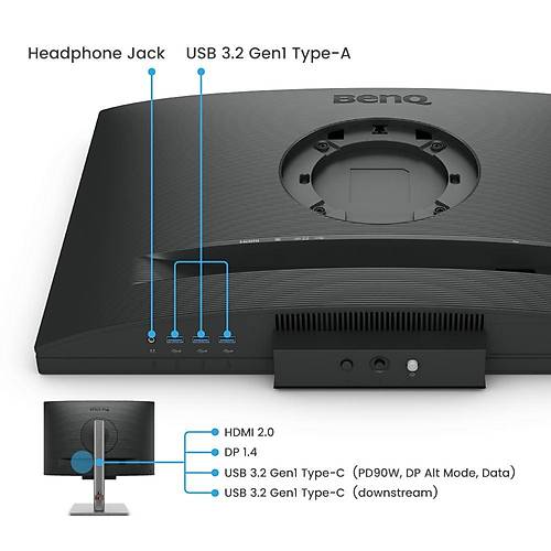 24.1 WQXGA 2560x1600 16:10 HDR Display Pilot 2 Arka Ayd�nlatmal�