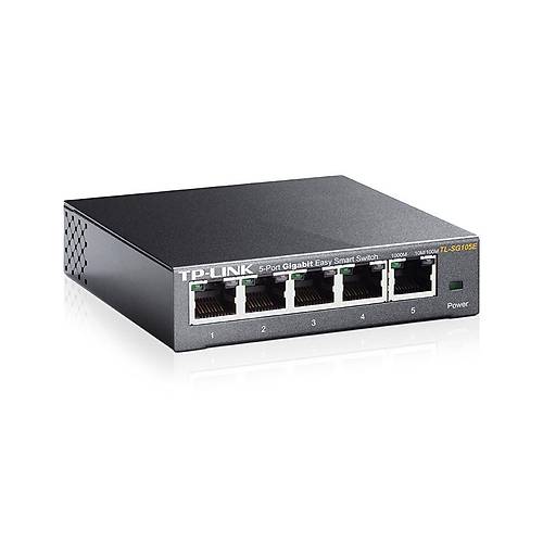 10/100/1000Mbps 5xPort %75 G�� Tasarruflu Smart Switch