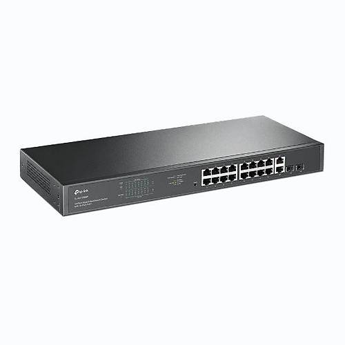 18-Port Gigabit Rackmount PoE Switch with 16 PoE+