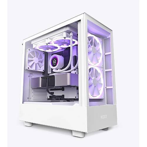H5 Elite RGB Beyaz ATX Mid Tower Kasa