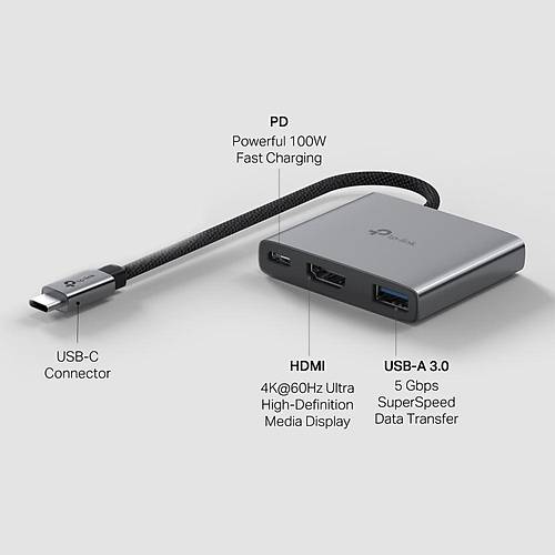 USB Type-C 3'� 1 arada Hub