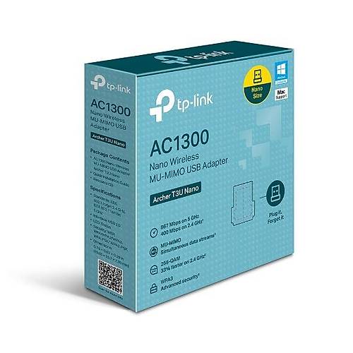 AC1300 Mini Wireless MU-MIMO USB Adapt�r