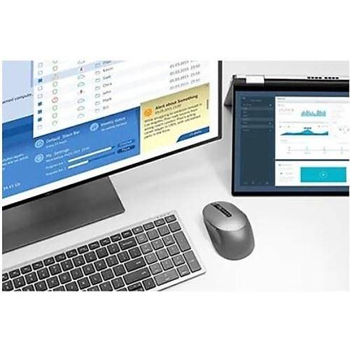 Multi Device Wireless Keyboard and Mouse KM7120W Turkish QWERTY