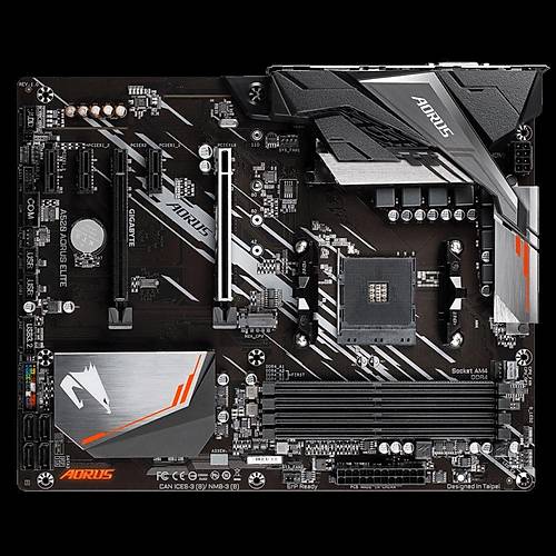 A520 AORUS ELITE 4733MHz OC DDR4 AM4 M.2 HDMI VGA ATX Anakart