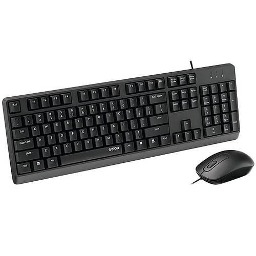 X130Pro Kablolu USB TR Klavye Mouse Set Siyah