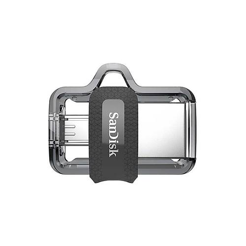 64GB Ultra Dual Drive Micro USB 3.0 130 MB/s Flash Bellek Black