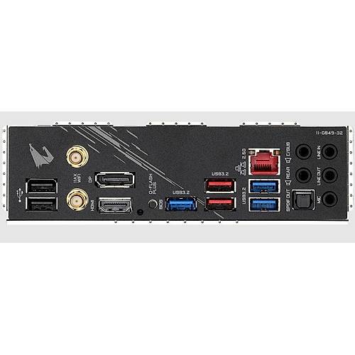 B550 AORUS ELITE AX V2 4733MHz OC DDR4 AM4 M.2 HDMI DP ATX Anakart