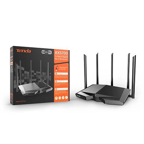 ROU RX27 Pro AX5700 Wi-Fi 6E Router