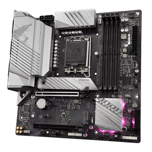 GIGABYTE B760M AORUS ELITE AX 5333MHz(OC) DDR5 M.2 mATX 1700p