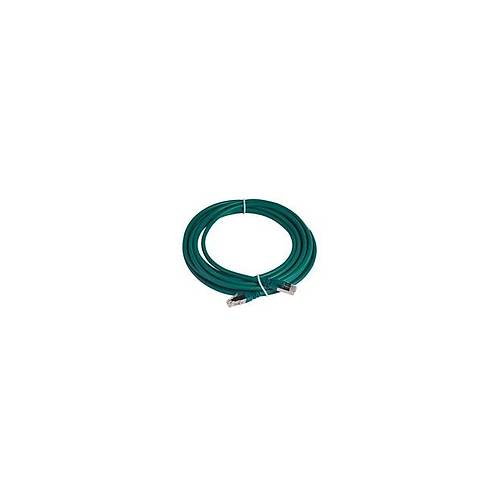Cat6A S/FTP Patch Cord LSZH 5m Ye�il