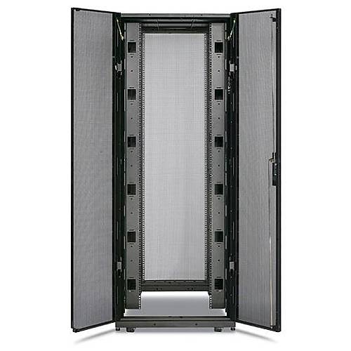 NetShelter SX 42U 750mm Wide x 1200mm Deep Enclosure with Sides Black