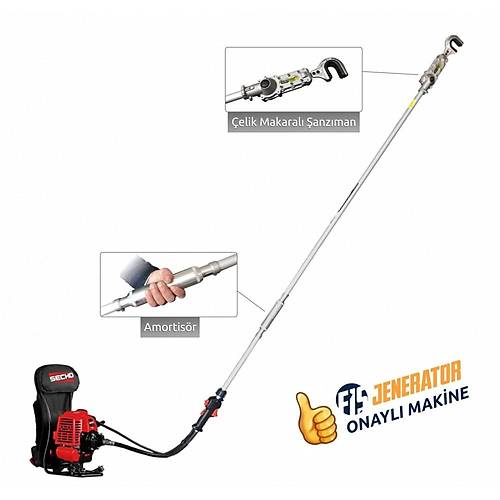 Kad�o�lu HMX Secho veya Datsu Motorlu Amortis�rl� Dal Silkeleme Makinesi