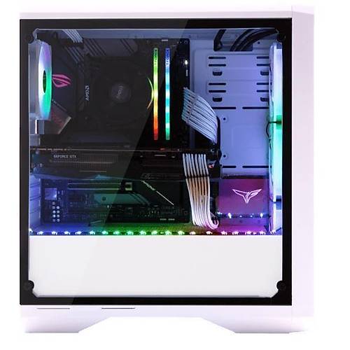 Enso Mesh White + 4 ARGB FANS with Controller