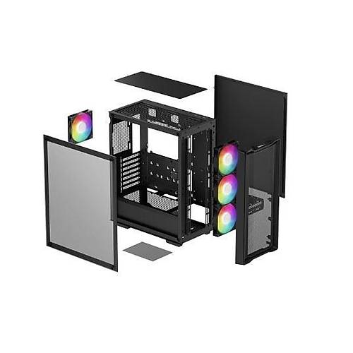 CC560 MESH V2 MIDTOWER S�YAH KASA