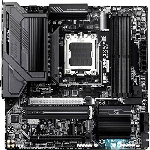 B850M-GAM-X-WF6E 8200MHz OC DDR5 AM5 M.2 HDMI DP MicroATX Anakart