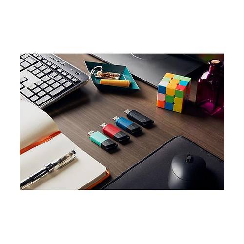 128GB USB 3.2 Gen 1 DataTravelerExodia M (Black + Red)