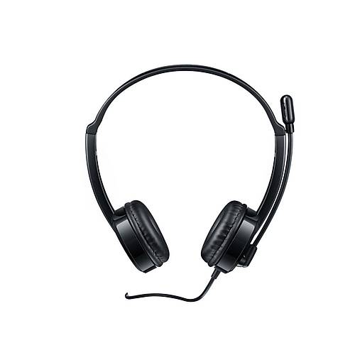 H100 Wired Stereo 3.5mm Headset Siyah