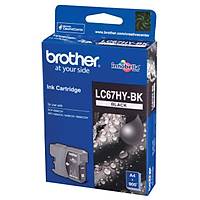 Brother LC67HY-BK Siyah Orjinal Kartu�