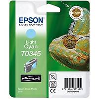 Epson T0345 C13T03454020 A��k Mavi Orjinal Kartu� - Photo 2100