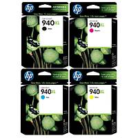 HP 940XL C2N93AE Sar� K�rm�z� Mavi Siyah Orjinal Kartu� Seti - Pro 8000