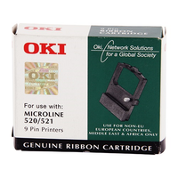 OKI ML-520 01108603 Siyah Orjinal �erit - ML-520-ML-521