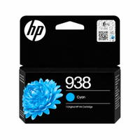HP 938 4S6X5PE 4S6X6PE 4S6X7PE 4S6X8PE Orijinal 4'l� M�rekkep Kartu� Seti | Siyah, Mavi (Cyan), K�rm�z� (Magenta), Sar� | OfficeJet Pro 9110b, 9120, 9120b, 9130, 9130b, 9720, 9730 Uyumlu