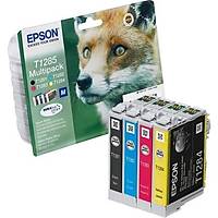 Epson T1285 C13T12854020 4'l� Orjinal Kartu� Seti - SX-125-130