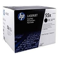 HP 55X CE255XD �kili Paket Siyah Orjinal Toner - P3015-M525-M521
