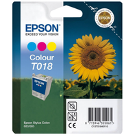 Epson T018 C13T01840120 Renkli Orjinal Kartu� - 1000 ICS,Stylus Color 777