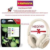 HP 953XL 3HZ52AE Sar� K�rm�z� Mavi Siyah Orjinal Kartu� Seti - 7720-8740