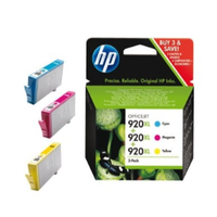 HP 920XL SD532AE Sar� K�rm�z� Mavi Orjinal Kartu� Seti