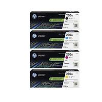 HP 230A W2300A W2301A W2302A W2303A Orijinal 4'l� Toner Seti | Siyah Mavi K�rm�z� Sar� | HP 4203dn, 4203dw, MFP 4303dw, 4303fdn, 4303fdw Uyumlu