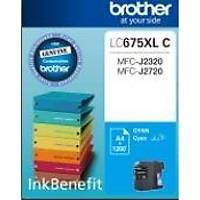 Brother LC675XLC Y�ksek Kapasite Mavi Orjinal Kartu� - MFC-J2720 / MFC-J2320
