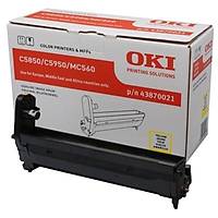 OKI C5850 43870021 Orjinal Sar� Drum �nitesi - C5850-C5950-MC560