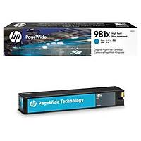 HP 981X L0R09A Mavi Orjinal Kartu� - PageWide 556dn-586dn-586z