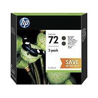 HP 72 + 72 P2V33A �kili Paket Mat Siyah Orjinal Kartu� - T790