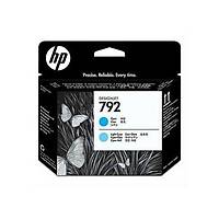 HP 792 CN703A Mavi - A��k Mavi Orjinal Bask� Kafas� Kartu�u