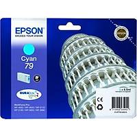 Epson 79 T7912 C13T79124010 Mavi Orjinal Kartu� - WF-4630