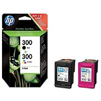 HP 300 + 300 CN637EE Siyah ve Renkli Orjinal Kartu� Seti - F2480