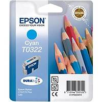 Epson T0322 C13T03224020 Mavi Orjinal Kartu� - Stylus C70-C80-C82