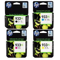 HP 932XL - 933XL C2P42AE Mavi K�rm�z� Sar� Siyah Orjinal Kartu� Seti 7612 