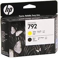 HP 792 CN702A Sar� ve Siyah Orjinal Bask� Kafas� - L26500-L28500