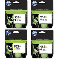 HP 953XL 3HZ52AE Sar� K�rm�z� Mavi Siyah Orjinal Kartu� Seti - 7720-8740