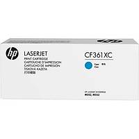 HP 508X CF361XC Mavi Orjinal toner
