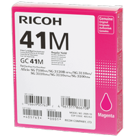 Ricoh GC-41M 405763 K�rm�z� Orjinal M�rekkep - SG-3100-3110-3120-7100