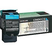 Lexmark C540 C540H1CG Mavi Orjinal Toner - C540 / C544