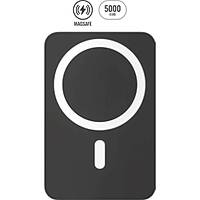 5000 mAh Magesafeli Powerbank | Kablosuz �arj Destekli Ta��nabilir �arj Cihaz�