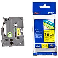 Brother TZ-641 - TZE-641 18mm Sar� �zeri Siyah Etiket
