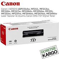 Canon CRG-737 Siyah Orjinal Toner - MF-231-229-227-217-216-212