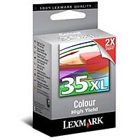 Lexmark 35XL 18C0035E Renkli Orjinal Kartu� - X3350,X5470,X7350,X8350